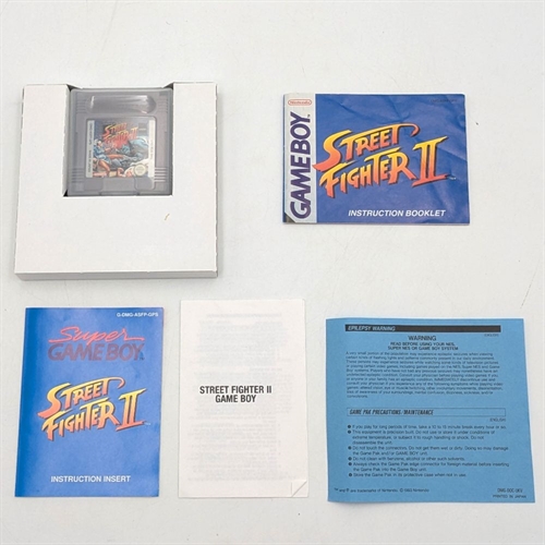 Street Fighter II - Complete In Box - (GPS) - Gameboy Original (B Grade) (Used)